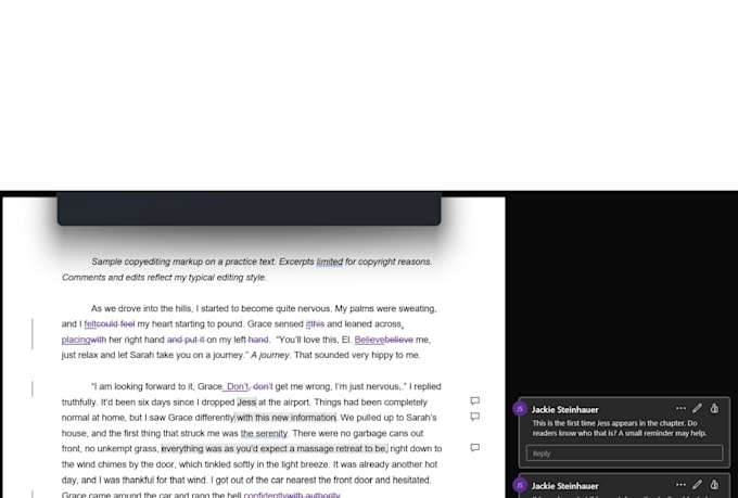 copyedit your erotica or romance book